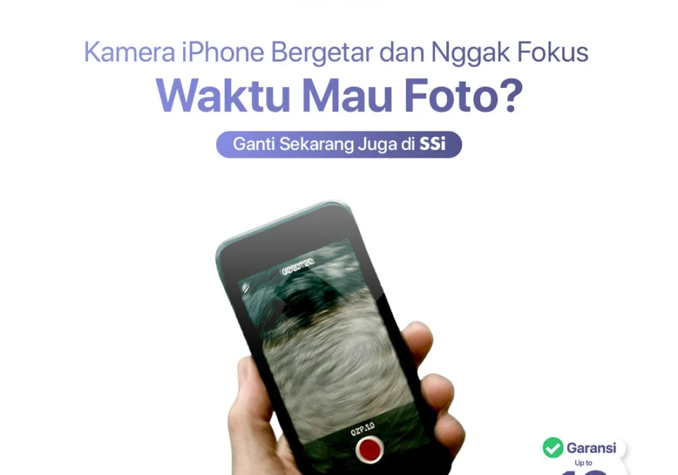 Kamera iPhone Bergetar dan Nggak Mau Fokus Waktu Mau Foto? itu tandanya Kamera Kamu rusak