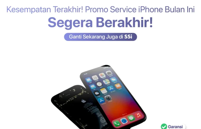 Kesempatan Terakhir! Promo Service iPhone Bulan Ini Segera Berakhir!