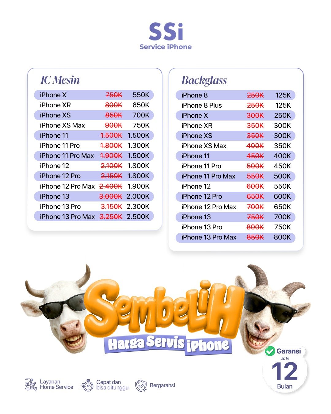Promo service iPhone di ssi