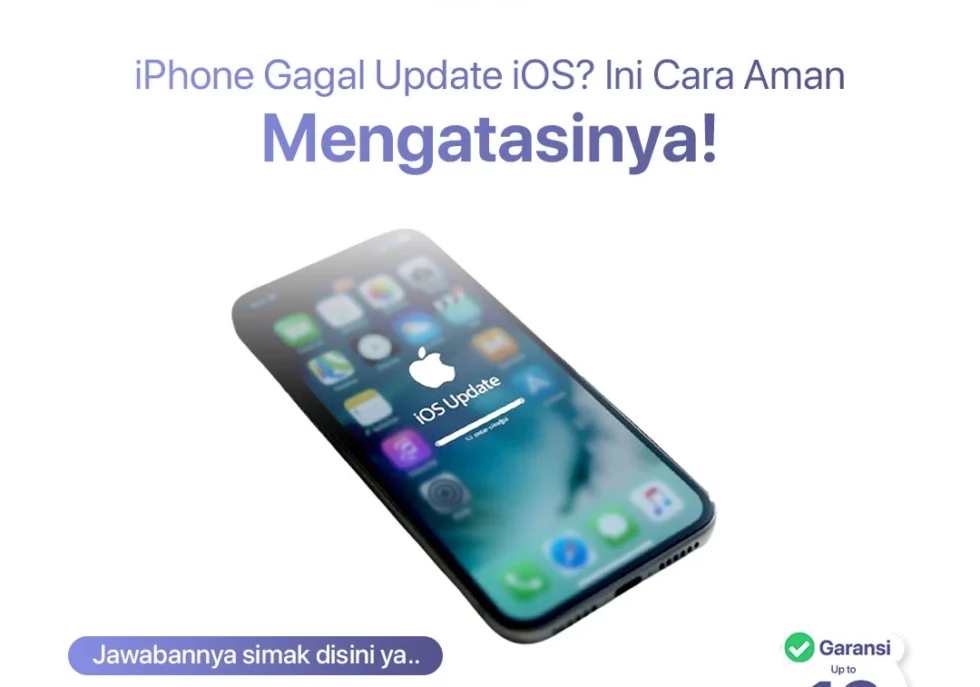 iPhone gagal update ios? ini cara aman mengatasinya!