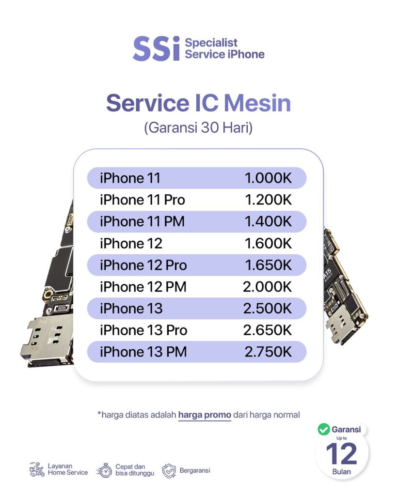 promo service ic mesin di ssi
