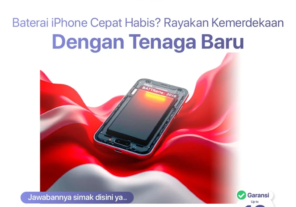 Baterai iPhone Cepat Habis? Rayakan Kemerdekaan dengan Tenaga Baru