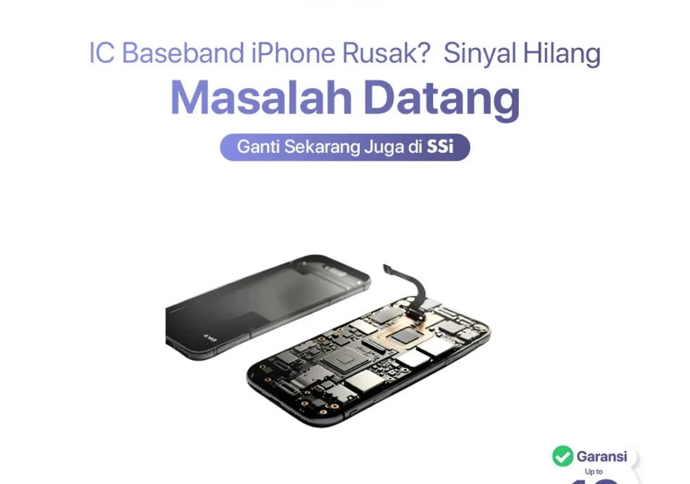 IC Baseband iPhone Rusak? Sinyal Hilang Masalah Datang