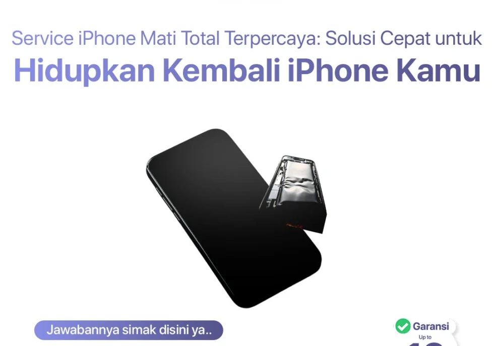 Service iPhone Mati Total Terpercaya: Solusi Cepat untuk Hidupkan Kembali iPhone Kamu