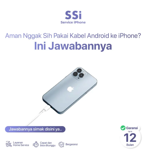 Aman Nggak Sih Pakai Kabel Android ke iPhone? Ini Jawabannya!