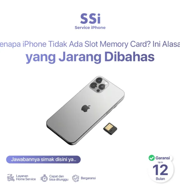 kenapa iphone tidak ada slot memory card? ini alasan yang jarang dibahas