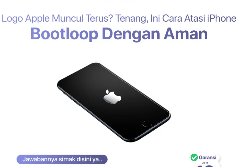 Logo Apple Muncul Terus? Tenang, Ini Cara Atasi iPhone Bootloop dengan Aman