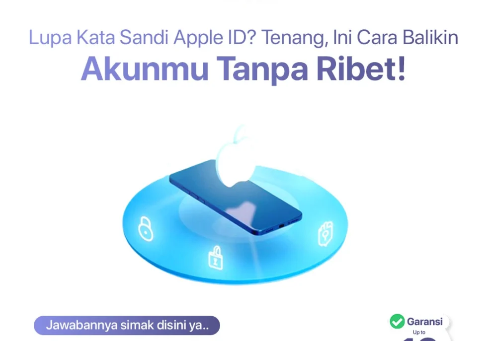 Lupa Kata Sandi Apple ID, Tenang, Ini Cara Balikin Akunmu Tanpa Ribet!