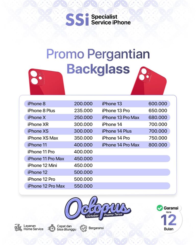 Di bulan OKTOBER ini SSi kasih promo buat kamu yang punya kendala di iPhone kamu terutama pada l (2)